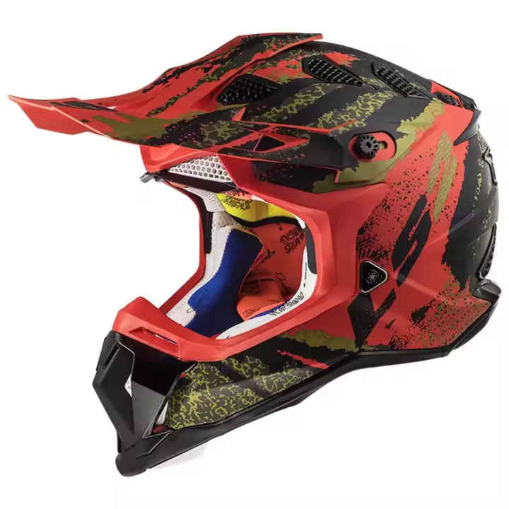 Ls2 Casco Integral Mx470 Subverter Rojo,Negro Adulto - 1