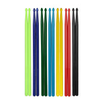 Palo De Batería Profesional 5A De Nylon Accesorios Para Percusión Kit De Partes De Batería Colorido Tamaño 41*1.4CM - details 0