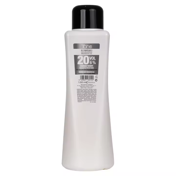 Tahe Oxigenada tratante High Platinium Lumière Express 6% - 20 Vol, 1000 Ml. - 1