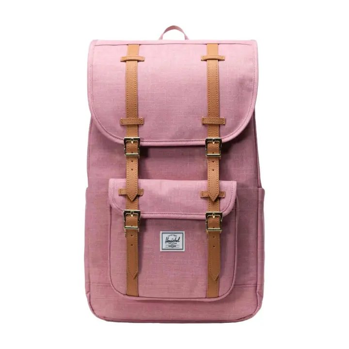 Mochila Rosa Herschel Little America™ | Volumen medio - 21 l Mid-Lilas Crosshatch - 1