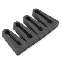 4pcs Almohadillas De Amortiguación Para Cerraduras De Puertas De Coche Para Mercedes Benz Clase B/C/E a Class C200L GLC GLK CLA GLA Accesorios Nuevos De Alta Calidad - details 4