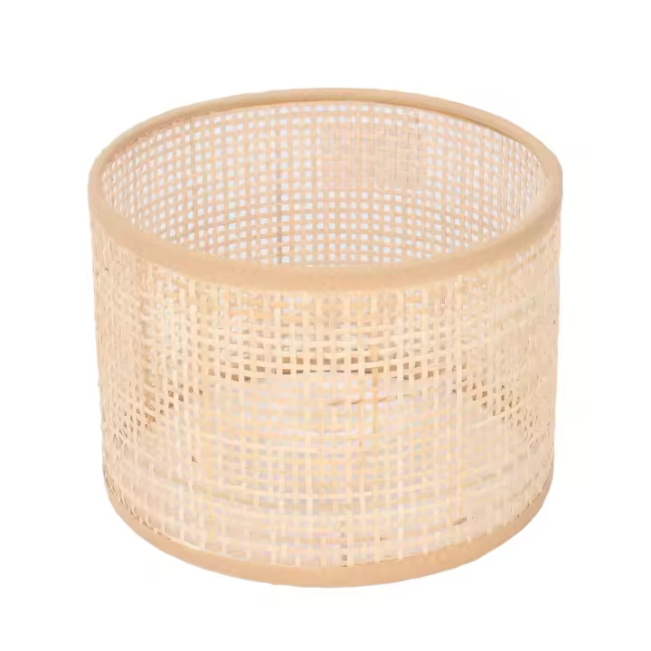 Lámpara de ratón de repuesto, lámpara de cesta Tejida, Mesa Colgante Vintage, cubierta de Luz de suelo E27 E14 - 1