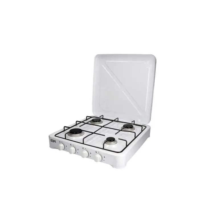 COCINA PORTATIL GAS 4 FUEGOS EDM  - DE SUINPLAS DECORACIONES - 1
