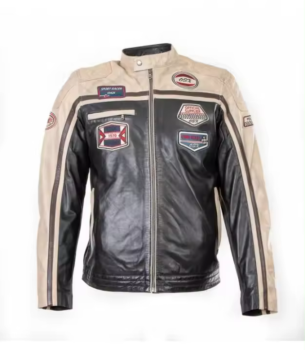 OSX CHAQUETA RACER CON PARCHES SHEEP BUGATTI 1166 - 1