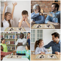 Juego De Hockey De Mesa Plegable Foosball Ganador Catapult Juego De Ajedrez Parentezco Juguetes Para Celebraciones Para Niños Y Adultos - details 4