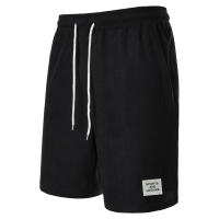 Nuevos Pantalones Cortos De Corduroy Para Hombre Verano Color Sólido Con Cordones Estilo Casual Cierre De Cordón Talla Media - details 31