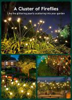 Luces De Jardín Solar Powered Firefly Resistente Al Agua Para Decoración Exterior Luces Vibrantes Nuevo Modelo Upgraded - details 13