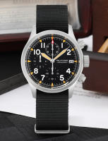 Reloj De Cuarzo Militado ML1868KF VK67 Movimiento De Cronógrafo Vidrio De Zafiro Luminoso 100m Impermeable 39mm Retro - details 17