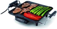 Orbegozo TB 2206 B Plancha de asar eléctrica, Termostato regulable, Superficie antiadherente, 1500 W de potencia, Negro - details 0