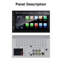 Reproductor Multimedia Para Coche 7 Pulgadas Con Carplay Android Auto Pantalla Táctil IPS HD USB Bluetooth FM TF Card 2 Din Stereo - details 12