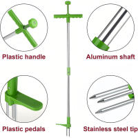 Herramienta De Jardinería Multiusos Stand up Weeder Extensor De Mano Para Eliminar Malas Hierbas Herramienta Manual Antigrasas Para Exterior Yard Grama - details 7