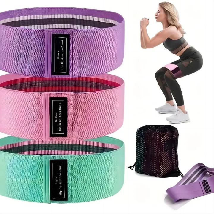 Squat Yoga Resistance Band Cotton Hip Circle Hip Circle Deep Squatting Hip Circle Elastic Band Rally Band
