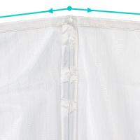 Mosquitera magnética para Puerta de, de Malla Cortina, Junta magnética de arriba a Abajo con Cierres Automático, keeps el aire cool en el interior (80x200 CM, Blanco) - details 2