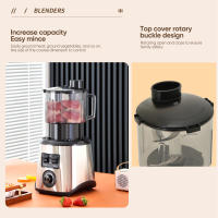 2.5L 3 in1 Powerful Blender Stainless Steels Wall Breaker Multifunctional Cooking Juicer Ice Mixer Smoothie Machine For Kitchen - details 2