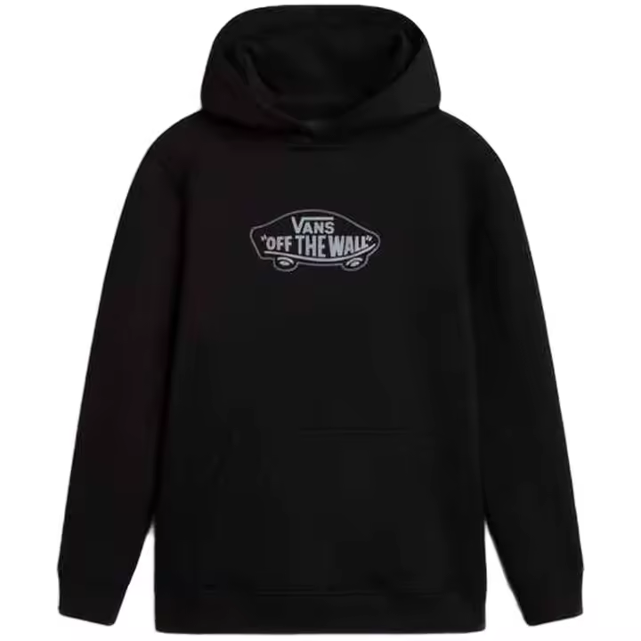 Sudadera con Capucha Vans Off The Wall para niños en color negro - 1