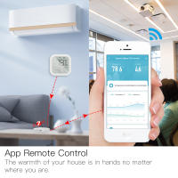 Sensor De Temperatura Y Humedad ZigBee MOES Tuya Para Hogar Inteligente Con Pantalla LED Compatible Con Google Assistant Y Hub Tuya - details 10