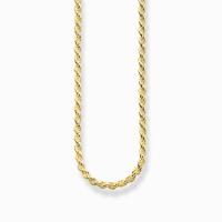 Thomas Sabo Cadena Mujer cordel plata de ley 925 chapado en oro KE1348-413-12-L50 - details 0