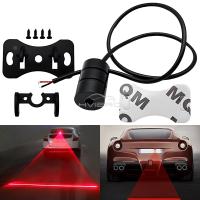 Luz De Advertencia De Frenado Y Estacionamiento LED Para Coche 12V Bombilla De Láser De Niebla Roja Universal Con Estroboscopio Luz De Distancia Trasera - details 0