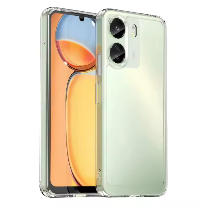 Funda para Xiaomi Redmi 13C (4G) Carcasa Gel TPU Silicona Transparente GTR + Protector Pantalla Cristal Templado Toallitas Cubierta de Alta Calidad Movilear - 1