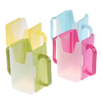 Soporte Ajustable Para Botella Y Vaso De Bebida Para Bebé Y Niño Con Seguridad Plástica Infantil Para Leche Y Jugos - details 2