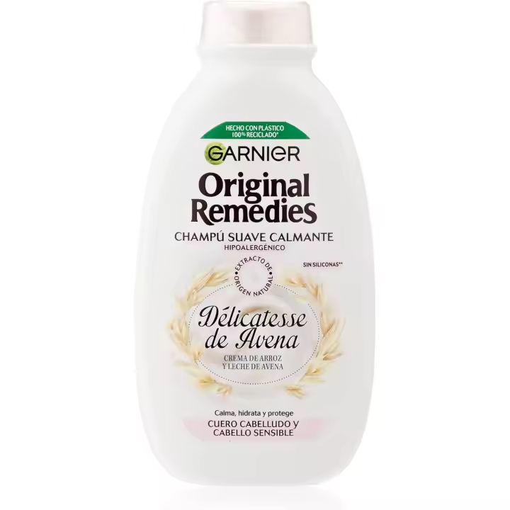 Garnier Champú Suave Calmante Délicatesse de Avena Multi 300 Ml - 1