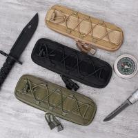 Bolsa De Cinturón Táctico Molle Para Cuchillo De Pesca Y Caza Bolsa De Mano Para Outdoor EDC Portador De Cuchillo Plegable Material De Nylon - details 1