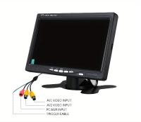 Monitor HD Universal De 7 Pulgadas Para Conducción Segura En Retroceso 1024x600 Con Entrada AV Ideal Para Estacionamiento De RV/Truck 12V/24V - details 3