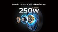 Bicicleta Eléctrica Plegable Adulto ENGWE Engine X 20*4.0 pulgadas Neumáticos gordos Chaoyang todoterreno Motor 250W batería de bicicleta eléctrica 48v 13Ah Velocidad máxima 25 km/h Autonomía de 100 km Freno de disco dual Carga máxima 150 kg - Negro - details 21