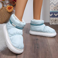Botas De Nieve Para Mujer Invierno Calientes Algodón Acolchadas Suela Gruesa Impermeables Antideslizantes Plataforma Tobilleras - details 4
