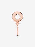 Pandora - Charm Colgante with Collar de corazón grabable - Baño de Oro Rosa de 14 K - details 1