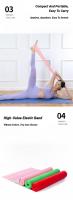 Banda De Resistencia Portátil Para Yoga Y Pilates Fitness Deporte Entrenamiento De Elasticidad Y Estiramiento Para El Hogar Cinturón De Ejercicio Elástico - details 8
