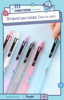 24pcs Sanrio Hangyodon Blind Box Estojo De Tinta Neutral 0.5mm ST Cabeza Negra Alta Belleza Para Oficina Suministros De Papelería - details 8