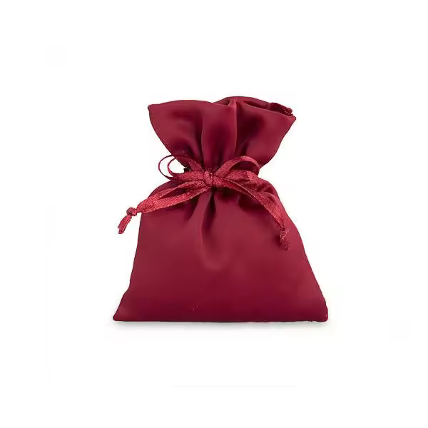 Cupid & Co. Bolsa Raso 80x100 Mm Burdeos 12 Unidades - 1