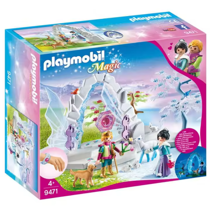 Playmobil Puerta de Cristal al Mundo del Invierno, 9471, Tienda con Licencia Oficial - 1