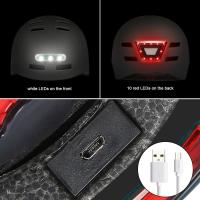 Casco de ciclismo ligero de luz trasera para hambres y mujeres adultas - details 1