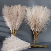 10pcs Falso Pampas De Grama Para Decoración De Hogar Estilo Bohemio Rustico Y Farmhouse Relleno De Vaso Alto Decoración De Piso - details 3