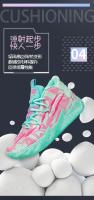 Zapatos De Baloncesto Para Hombre De Alta Calidad Antideslizantes Transpirables Con Suela De Goma Comodidad Y Estilo Deportivo - details 5