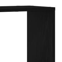 Estantería vidaXL Negra Roble 60x24x63 cm Madera - details 6