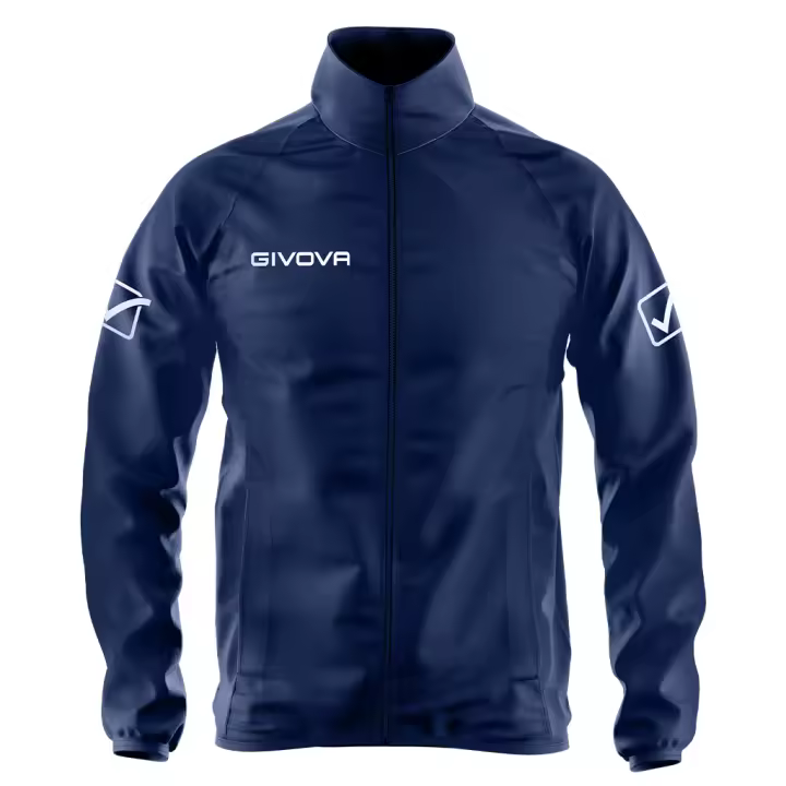 Givova Rain Chubasquero Básico Deportivo Cortavientos Varios Colores |   Adecuado tanto para hombres como para mujeres. - 1