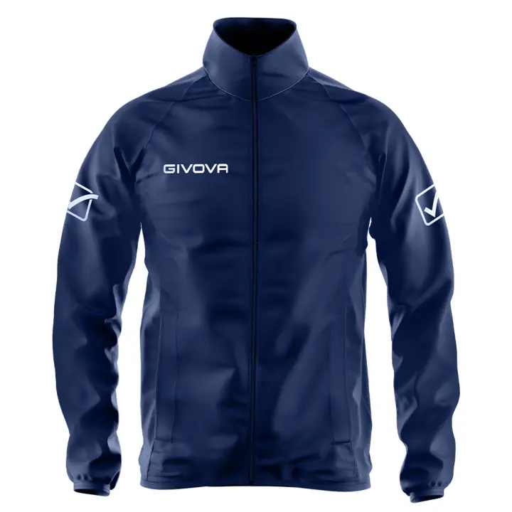 Givova Rain Chubasquero Básico Deportivo Cortavientos Varios Colores |   Adecuado tanto para hombres como para mujeres. - 1