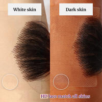 4Pcs Elva HD Lace Baby Hair Strips Textura Rizada Cabello Humano Para Mujer Línea De Pelo Suizo Faja De Cabello Infantil - details 14