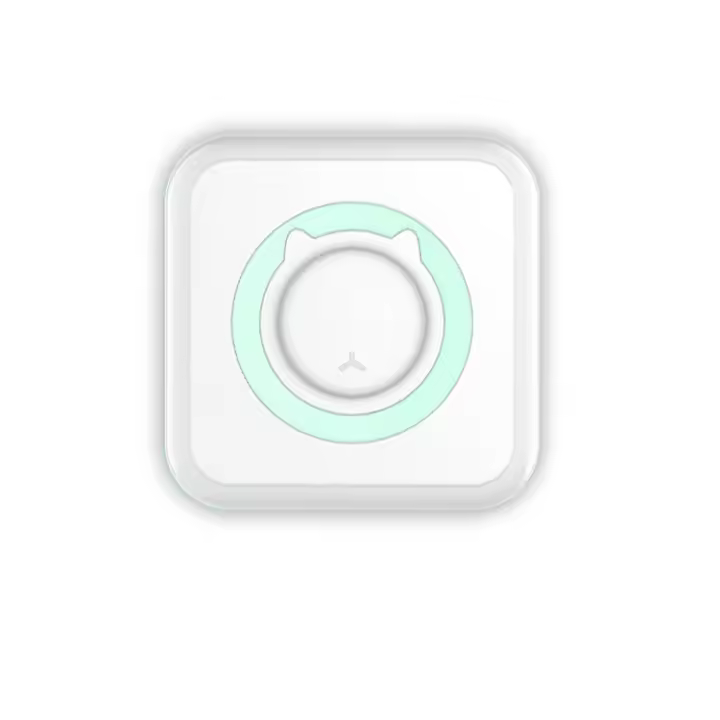 Mini impresora Térmica portátil Bluetooth con 5 Rollos de papel de impresión compatible con Android iOS - 1