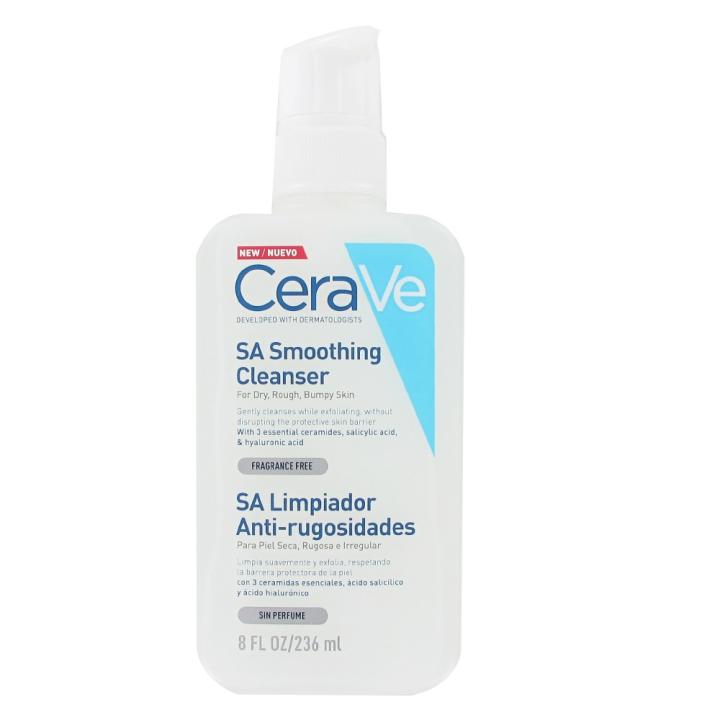 CeraVe SA Limpiador Anti-Rugosidades 236ml - Ácido Salicílico para Piel Áspera — oferta en Miravia