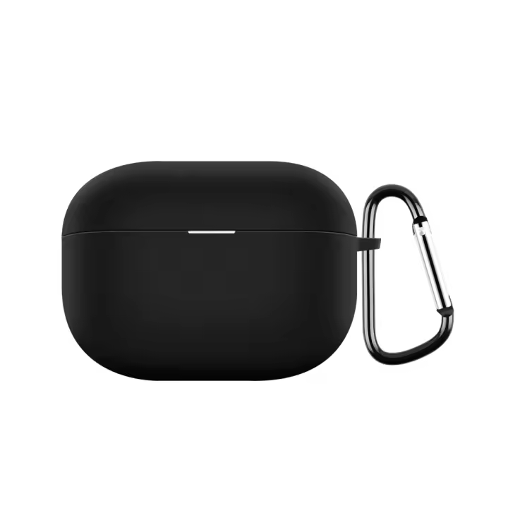 Carcasa Protectora De Silicona Para Realme Buds T300 Con Llavero Estuche De Accesorios Para Auriculares Material De Silicona - 1