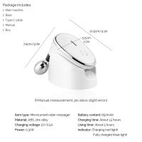 Máquina De Levantamiento Facial EMS Roller Adelgazante Para El Rostro Masajeador De Corriente Micro Currents Rejuvenecedor Para El Cuello Y La Doble Barba Dispositivo De Cuidado De La Piel - details 1