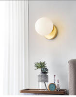 Lámpara De Pared Estilo Nórdico Crema Moderna Y Minimalista Para Pasillo Y Dormitorio Luz Colgante Creativa Francesa Roja Popular En Internet - details 7