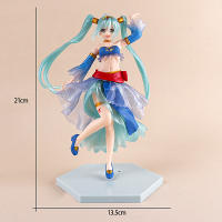 Figura De Anime Hatsune Miku Bellas Mujeres Modelo Decoración Para El Hogar Regalos Para Niñas Caso Ornamentales Accesorios De Figuras De Acción Unisex - details 6