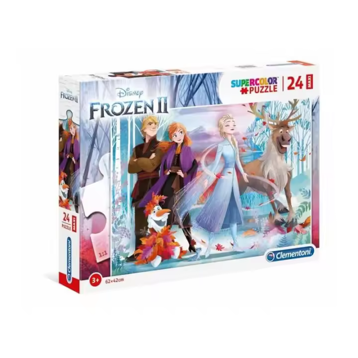 PUZZLE 24 PIEZAS MAXI FROZEN II DE CLEMENTONI - 1