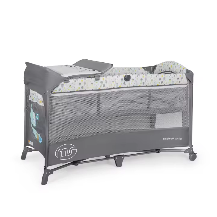 Innovaciones ms cuna de viaje con colecho plegable y con cambiador modelo OXFORD - 1