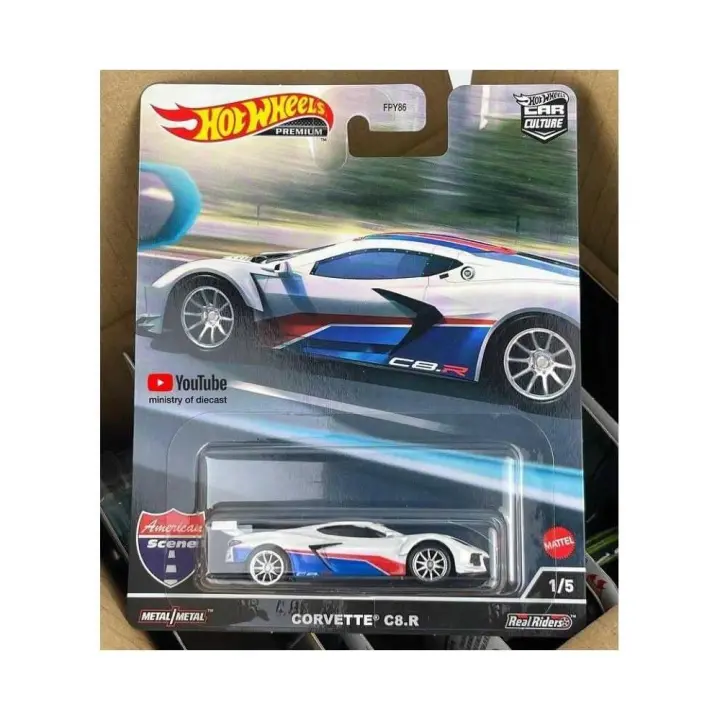 Hot Wheels Premium American Scene Corvette C8.R 1/5 - 1